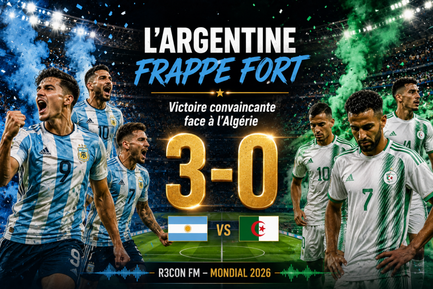 Mondial 2026 : Portée par un triplé historique de Lionel Messi, l'Argentine surclasse l'Algérie (3-0)
